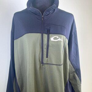 Drake Water Fowl Systems 3XL  1/4Zip Performance Shirt Outdoor Hunting Fishing